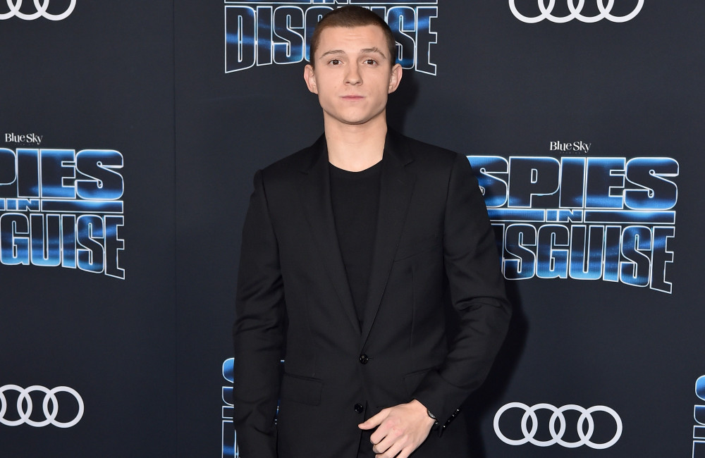 Tom Holland Tom Holland - Spies in Disguise premiere 2019 - Getty