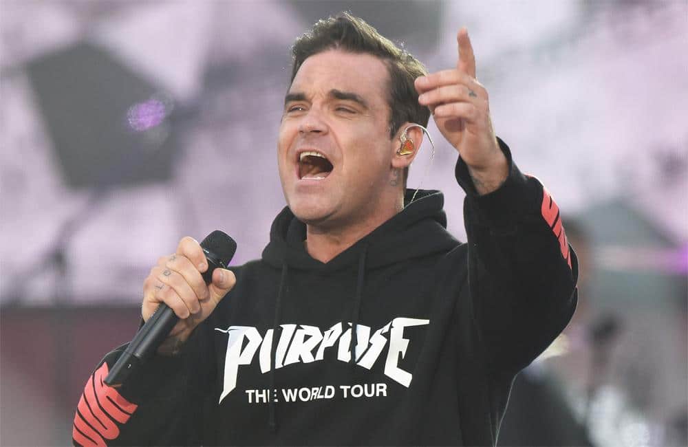 Robbie Williams singt bei WM-Eröffnungsfeier