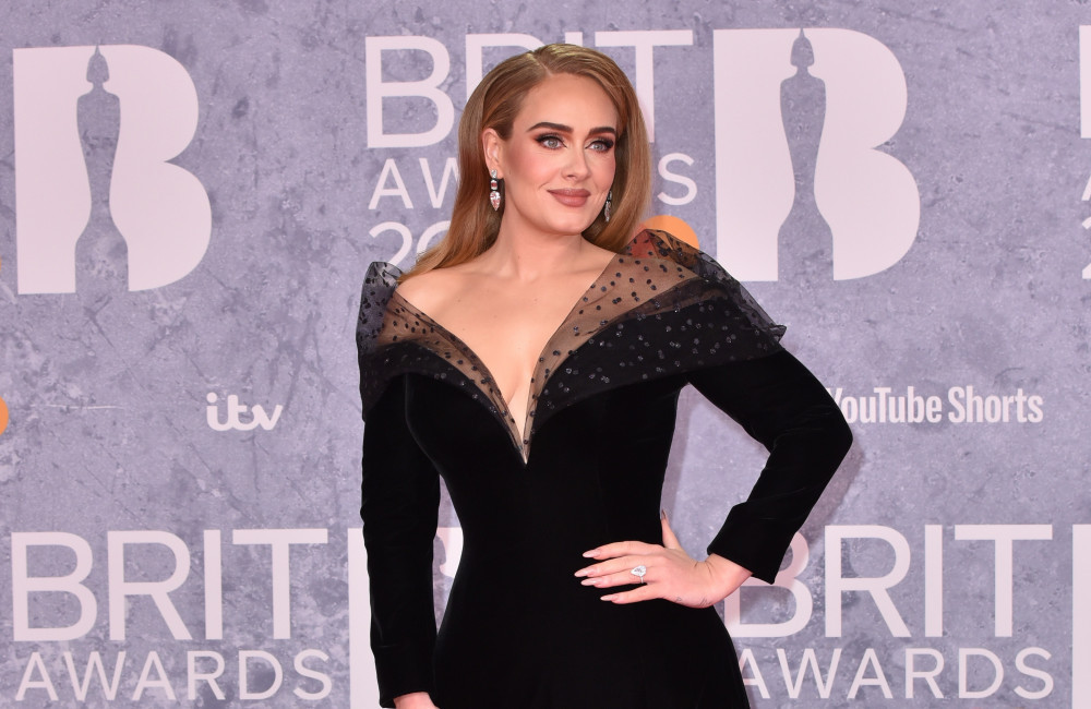 Adele - FEB 22 - Famous - BRIT Awards 2022 red carpet