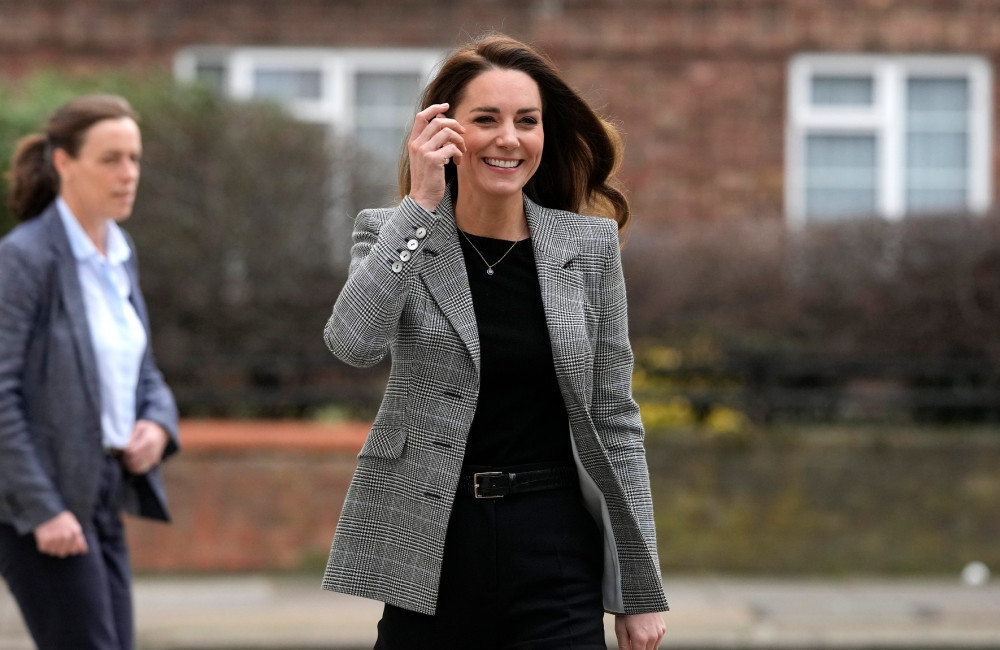 Catherine Duchess of Cambridge visits PACT Feb 2022 Avalon