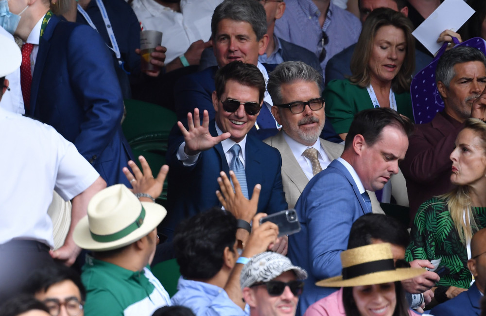 Tom Cruise at Wimbledon - Avalon