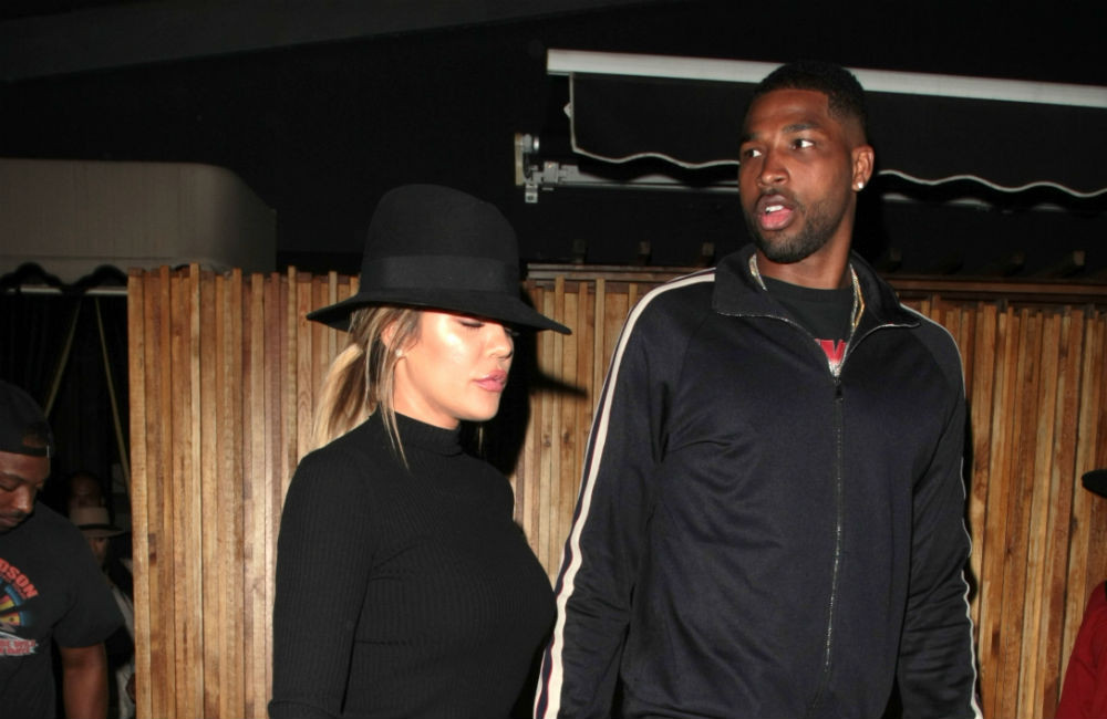 Khloe Kardashian and Tristan Thompson July 2017 Splash