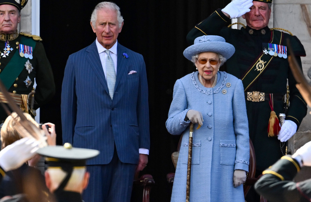 Prince Charles With Queen Elizabeeth II - Holyroodhouse - June 30th 2022 - Jeff Mitchell - Getty