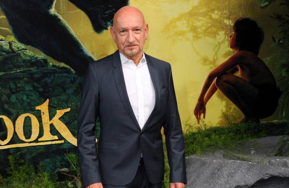 Sir Ben Kingsley - Apr 16 - Jungle Book premiere - London - Famous