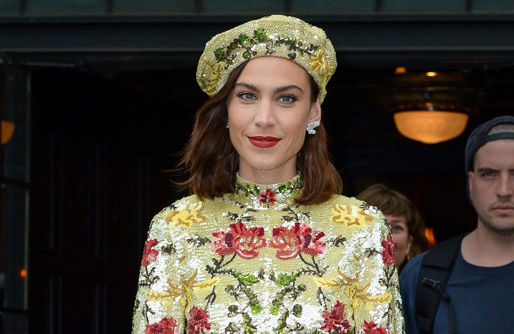 Alexa Chung - spotted in downtown in her Met Gala 2019 dress - SPLASH - MAY 2019