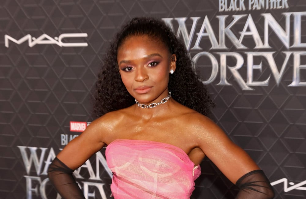 Dominique Thorne - October 2022 - Black Panther: Wakanda Forever World Premiere - LA - Getty Images