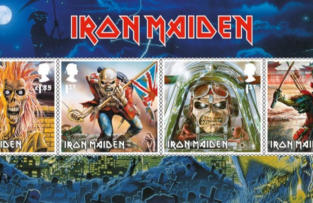 Iron Maiden Stamps - Wilful Publicity Jan 2022