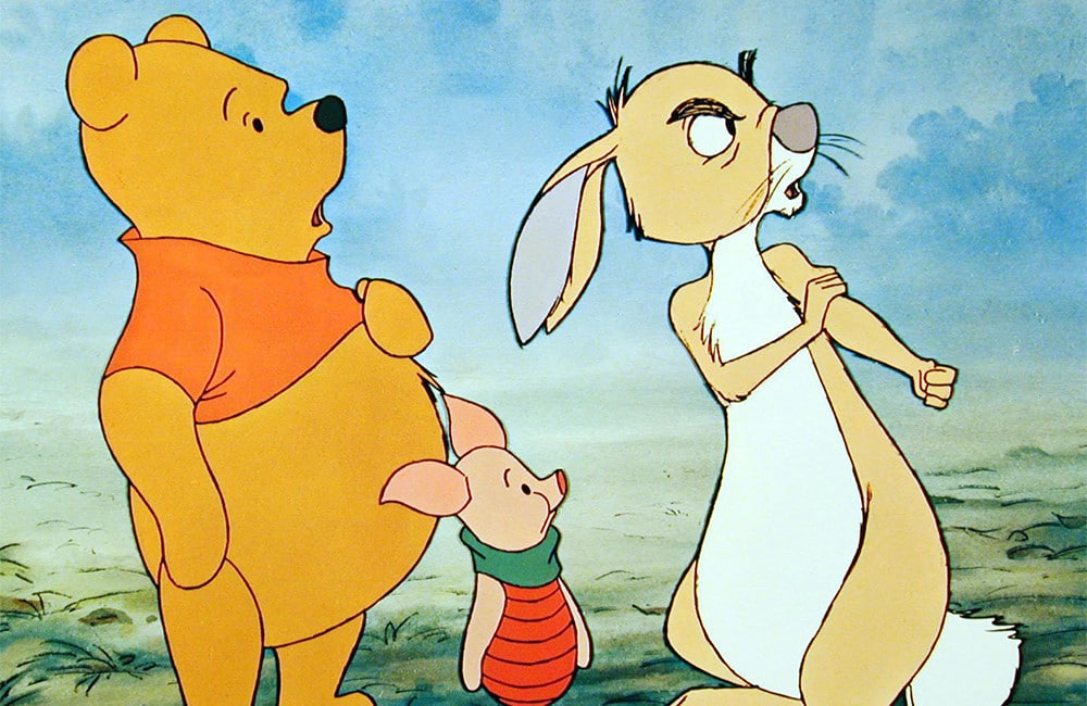 Winnie The Pooh - from 1968 episode Winnie The Pooh And The Blustery Day - APR 15 - DPA