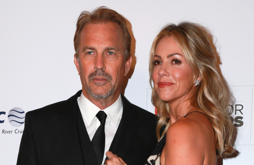 Kevin Costner and Christine Baumgartner - Annual Movies For Grownups Awards Gala - CA 15 - AVALON