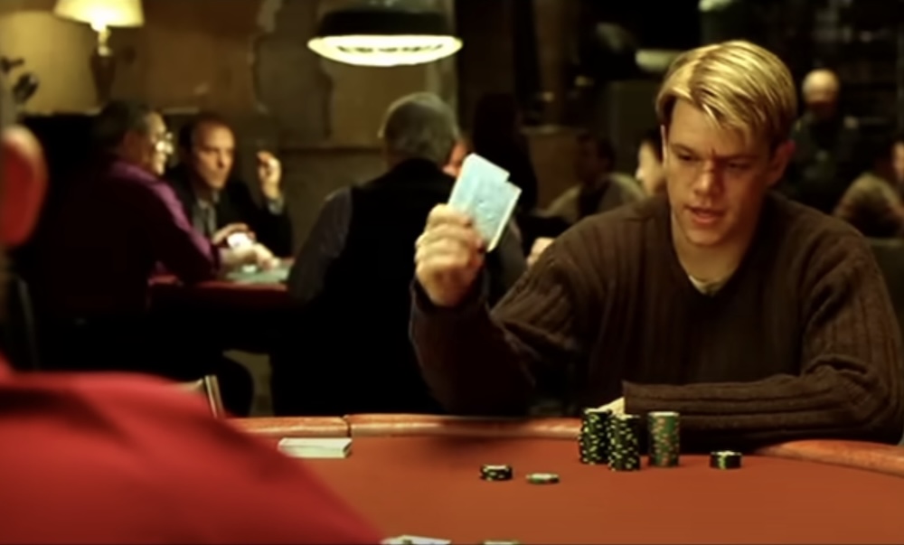 Matt Damon in Rounders. Foto: YouTube Trailer Matt Damon in Rounders. Foto: YouTube Trailer
