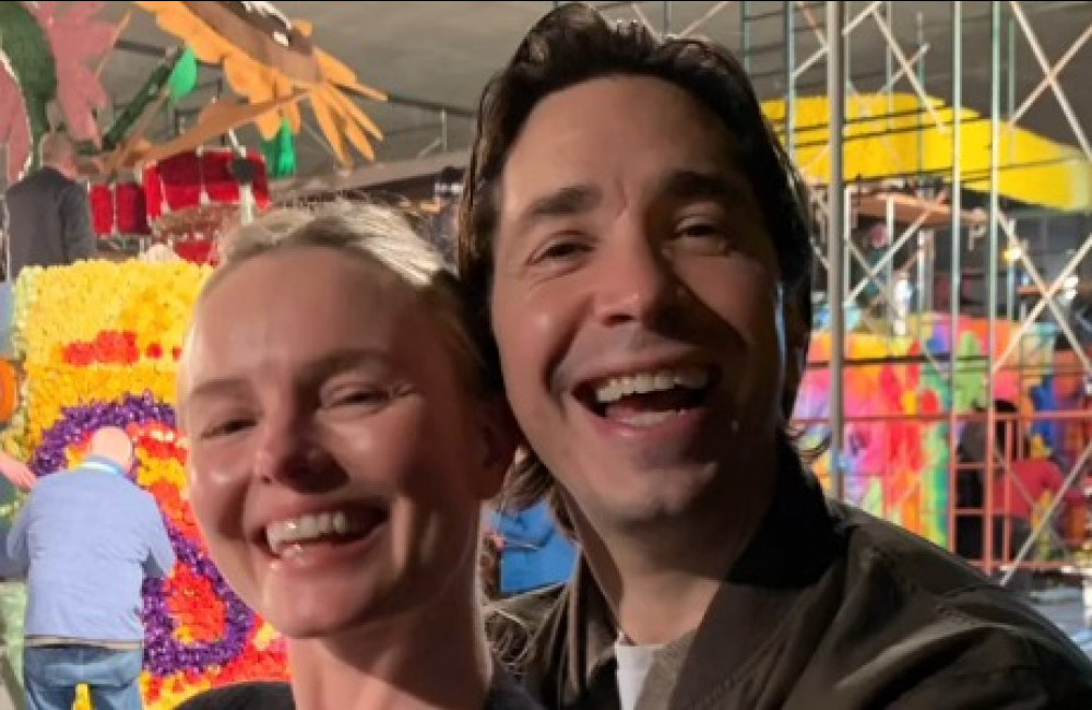 Justin Long and Kate Bosworth - birthday reel January 2 2024 Instagram