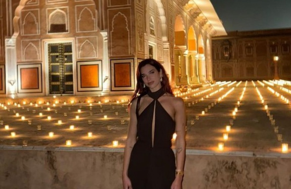 Dua Lipa in Jaipur December 2023 - Instagram