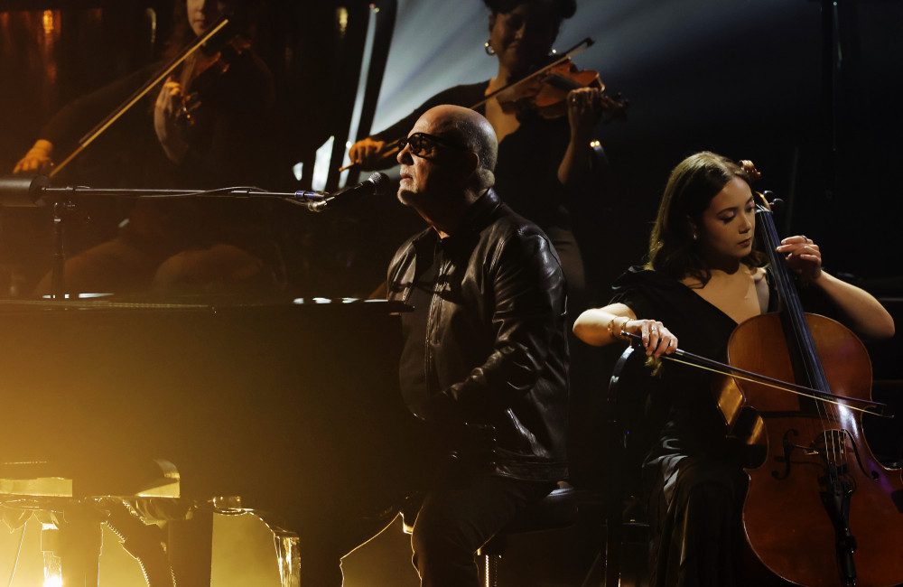 Billy Joel performs onstage during the 66th GRAMMY Awards LA Feb 2024 - Getty