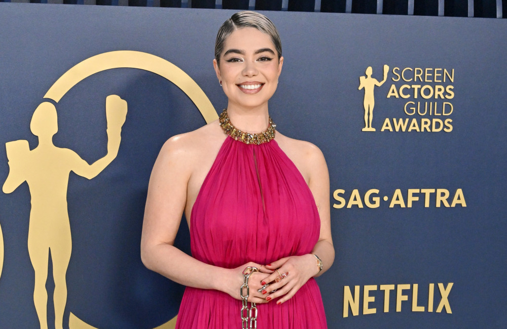 Auli’i Cravalho at Screen Actors Guild Awards in Los Angeles - Getty - February 2024