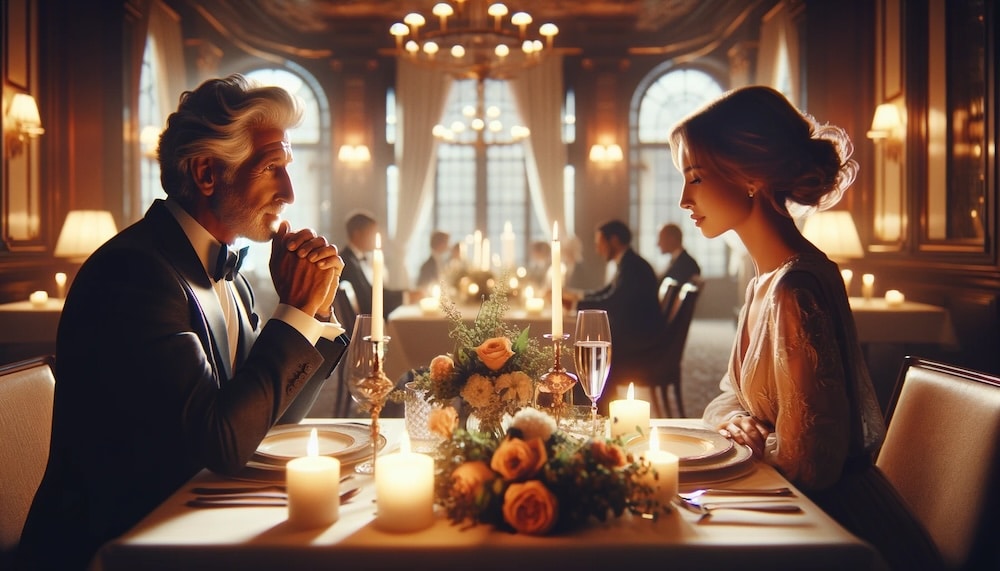 Dating Trends bereiten 2024 unvergessliche Abende. Foto: Ocean23