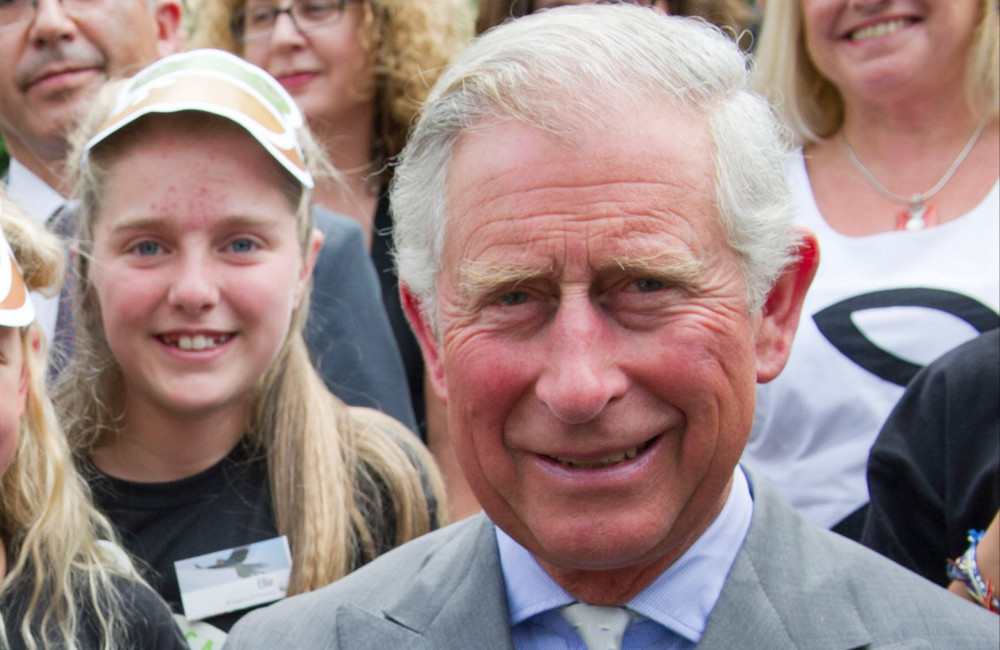 King Charles and Frog named after him at Highgrove July 2012 - Getty