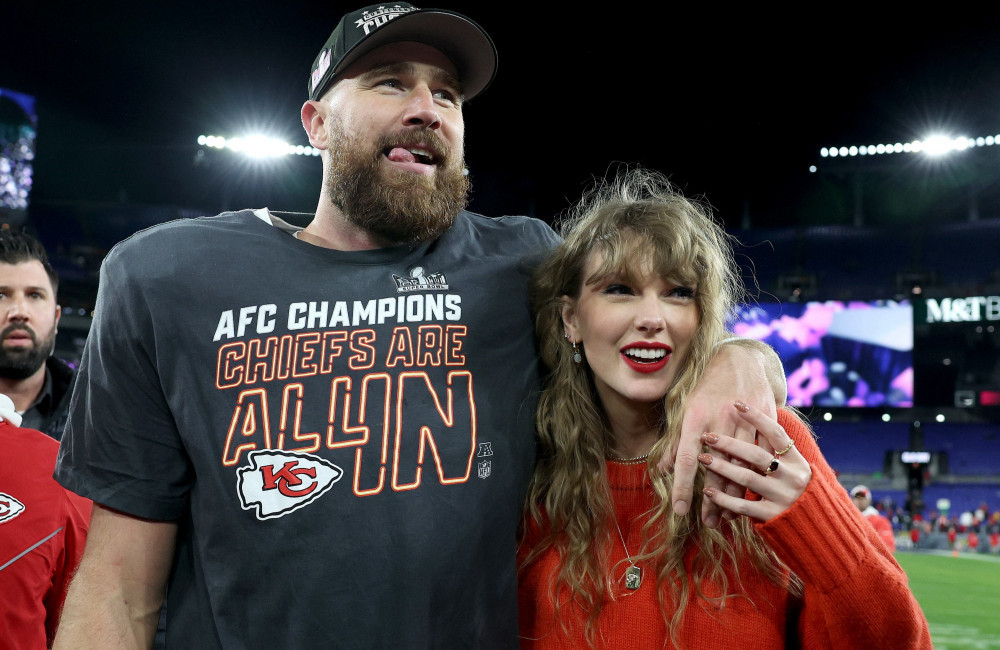 2024 AFC Championship – Kansas City Chiefs – : Travis Kelce and Taylor Swift – Getty 2024 AFC Championship - Kansas City Chiefs - : Travis Kelce and Taylor Swift - Getty