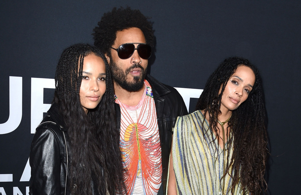 Zoe Kravitz and Lenny Kravitz and Lisa Bonet - 2016 - Getty