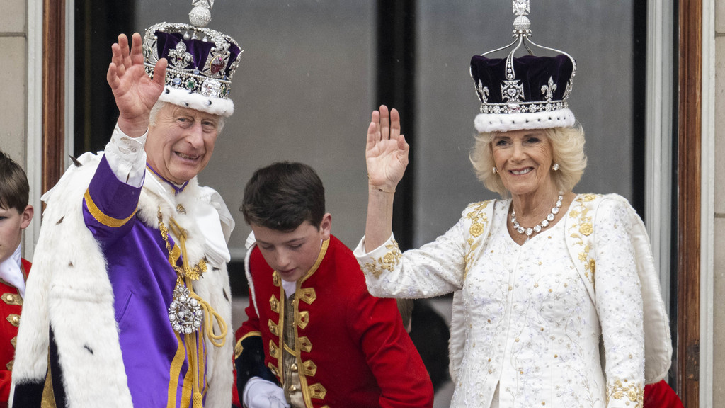 König Charles III. und Königin Camilla