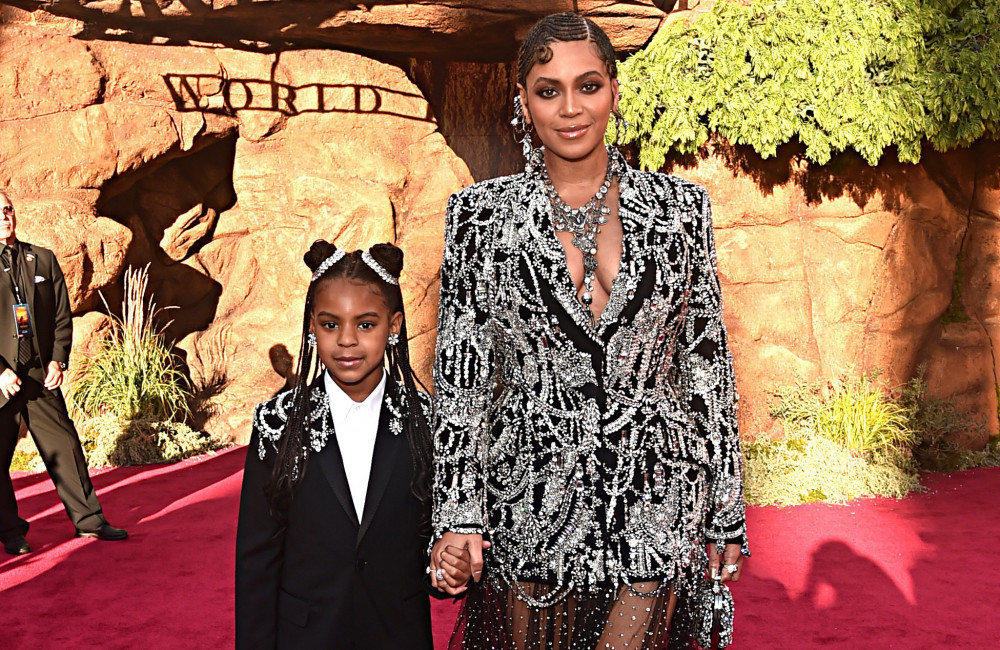 Beyonce - Blue Ivy Carter - Lion King premiere - July 2019 - Getty