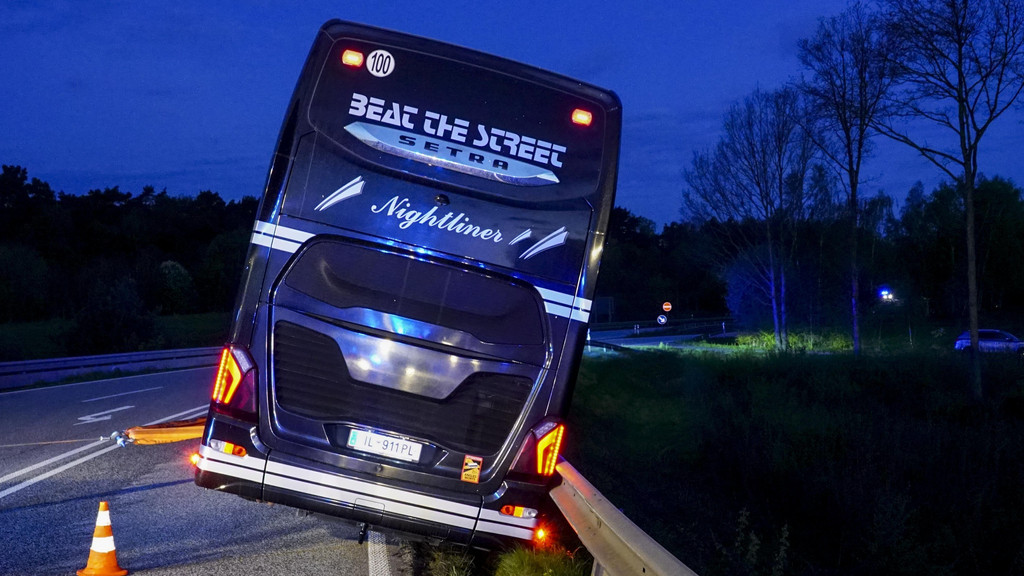 Der verunglückte Nightliner