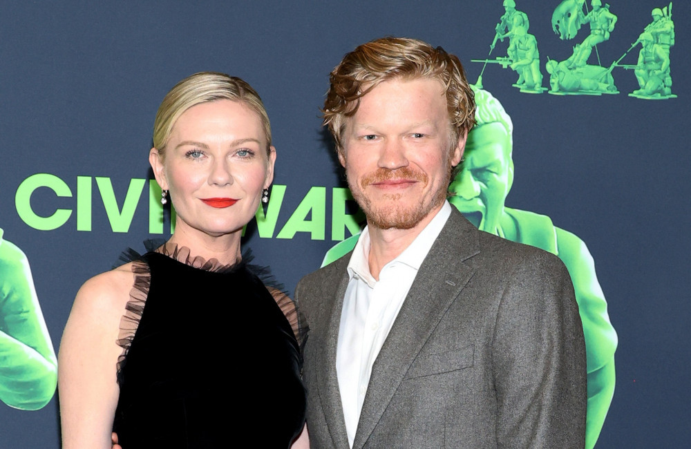 Kirsten Dunst and Jesse Plemons - April 2024 - Civil War premiere - LA - Getty