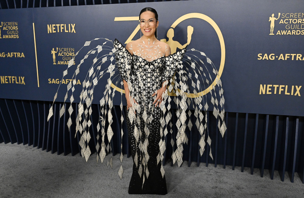 Ali Wong at the SAG Awards February 2024 Getty