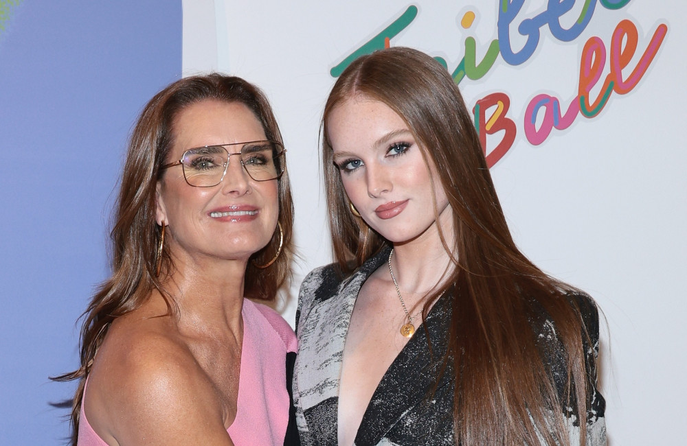 Brooke Shields and daughter Grier - April 2024 - TriBeCa Ball -New York Academy of Art - Getty