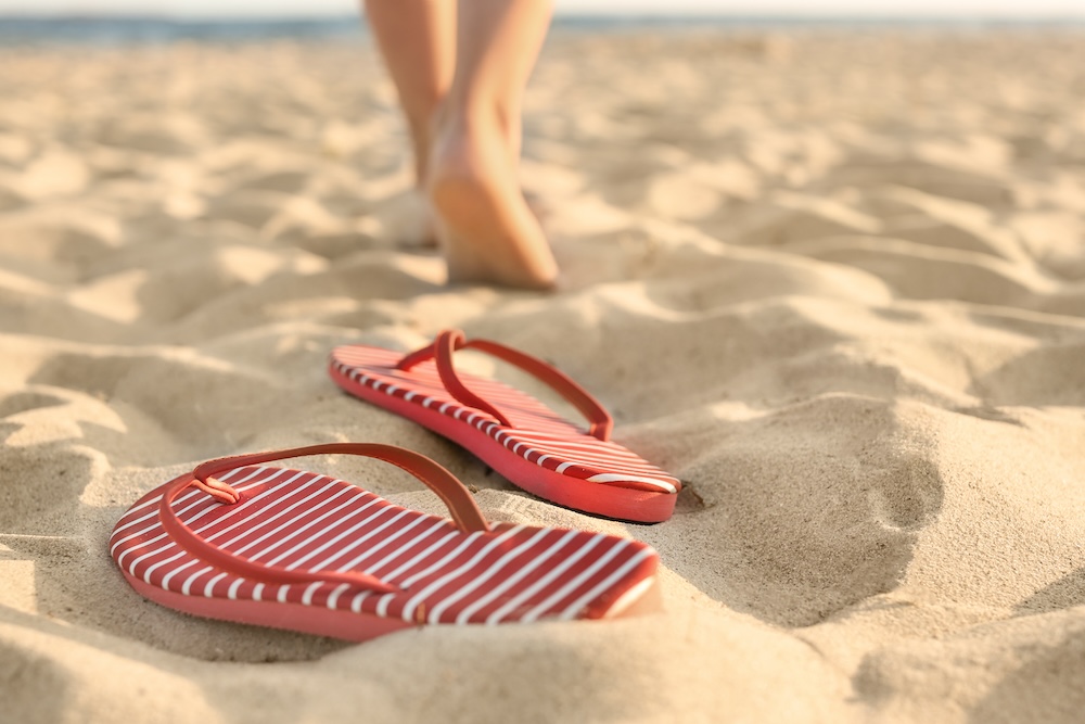 Flip-Flop-Modelle für jede Lebenslage. Foto: Adobe / Pixel-Shot Flip-Flop-Modelle für jede Lebenslage. Foto: Adobe / Pixel-Shot