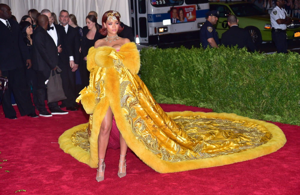 Rihanna at the 2015 Met Gala Avalon