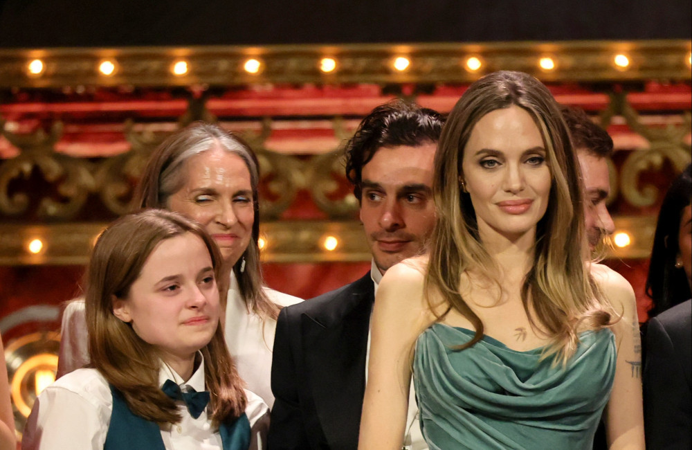 Vivienne and Angelina Jolie - Tony Awards 2024 - Getty