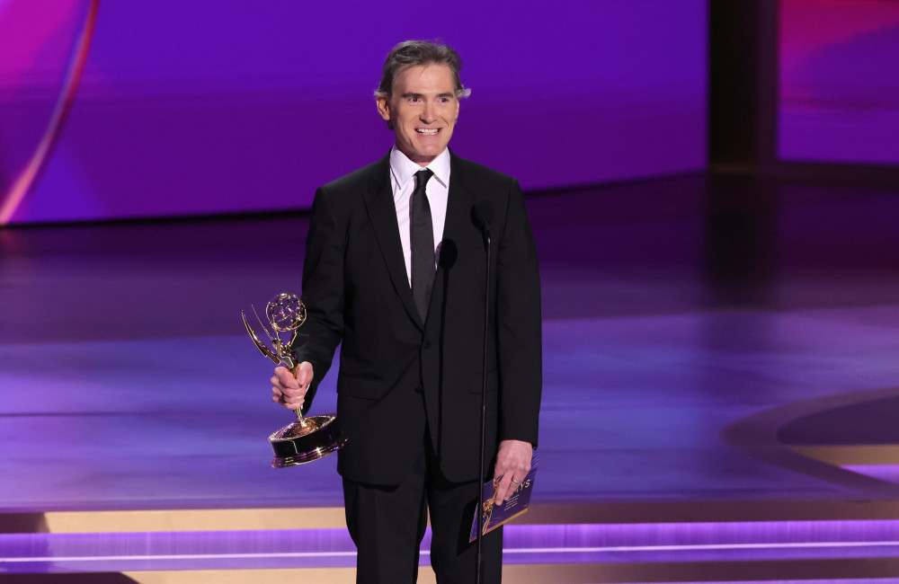 Billy Crudup accepts the Outstanding Supporting Actor Award Emmy LA Sept 2024 – Getty Billy Crudup accepts the Outstanding Supporting Actor Award Emmy LA Sept 2024 - Getty