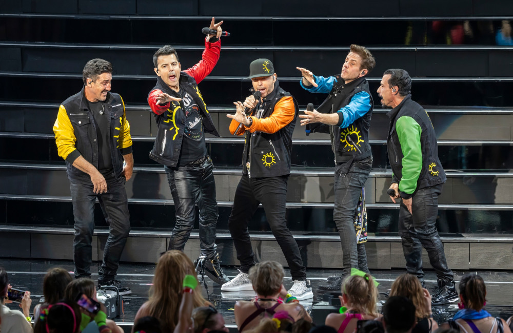 New Kids On The Block - June 2024 - Magic Summer 2024 Tour - Pine Knob Music Theatre -Michigan-Getty