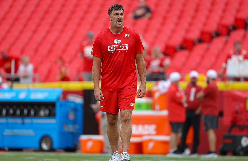 Travis Kelce – Arrowhead Stadium – Kansas City – August 22nd 2024 – Getty Travis Kelce - Arrowhead Stadium - Kansas City - August 22nd 2024 - Getty