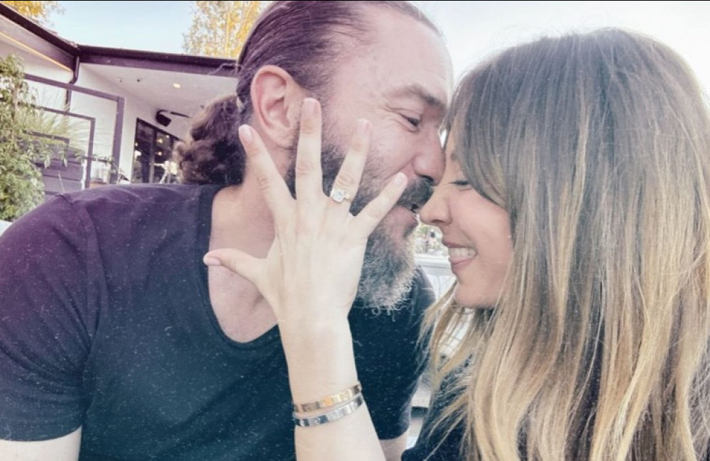 Tom Pelphrey And Kaley Cuoco - Engaged - Instagram - August 14th 2024