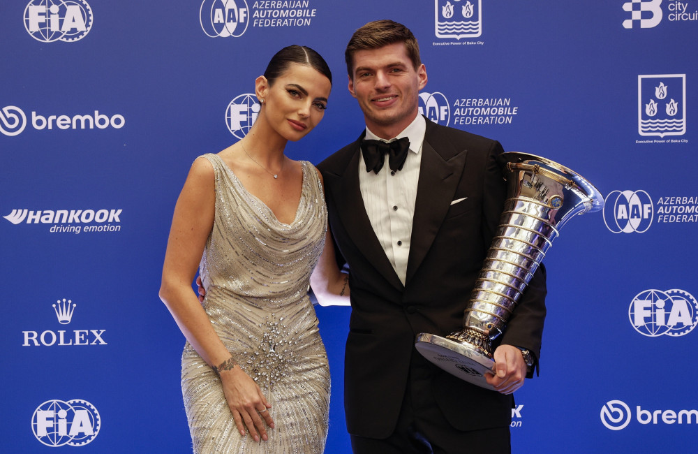 Kelly Piquet and Max Verstappen - Avalon - 2023 - FIA Prize Giving Ceremony in Baky