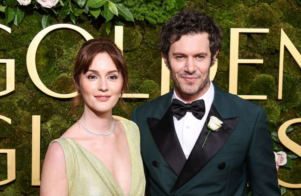 Adam Brody and Leighton Meester at Golden Globe Awards January 2025 Avalon Adam Brody and Leighton Meester at Golden Globe Awards January 2025 Avalon