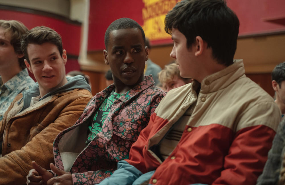 Ncuti Gatwa and Asa Butterfield Sex Education – Netflix Ncuti Gatwa and Asa Butterfield Sex Education - Netflix