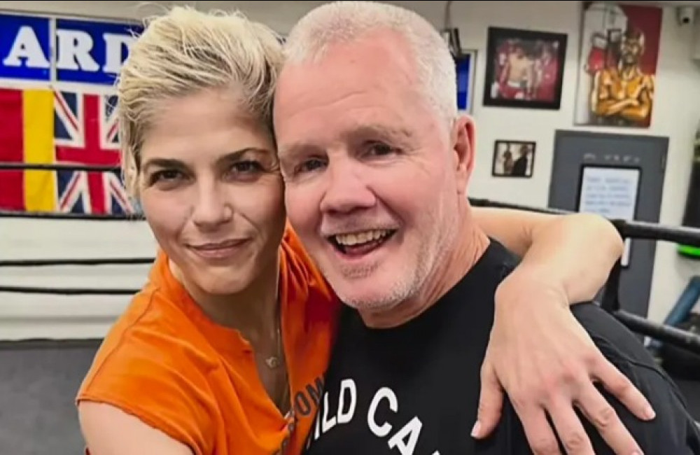 Selma Blair and Freddie Roach - Feb 2025 - Instgaram - ONE USE