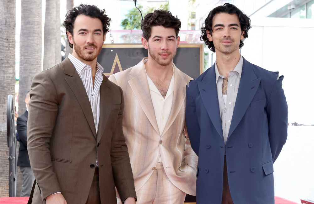 The Jonas Brothers Honored With Star On The Hollywood Walk Of Fame 2023 - Getty