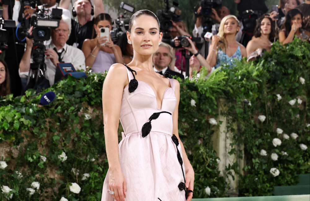 Lily James - Met Gala 2024 - Getty