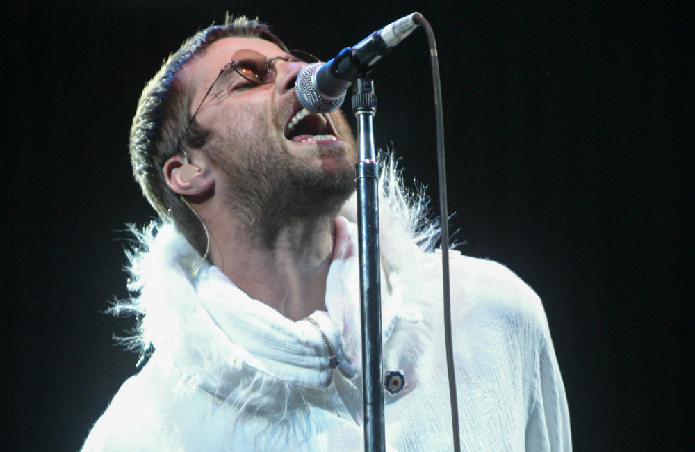 Liam Gallagher of Oasis - GETTY - 2004 Glastonbury Festival