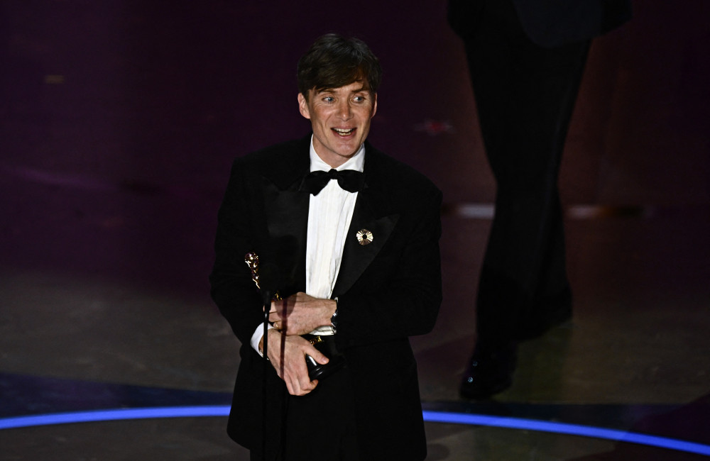 Cillian Murphy accepts the award for Best Actor in a Leading Role at 96th Oscars – Getty Cillian Murphy accepts the award for Best Actor in a Leading Role at 96th Oscars - Getty