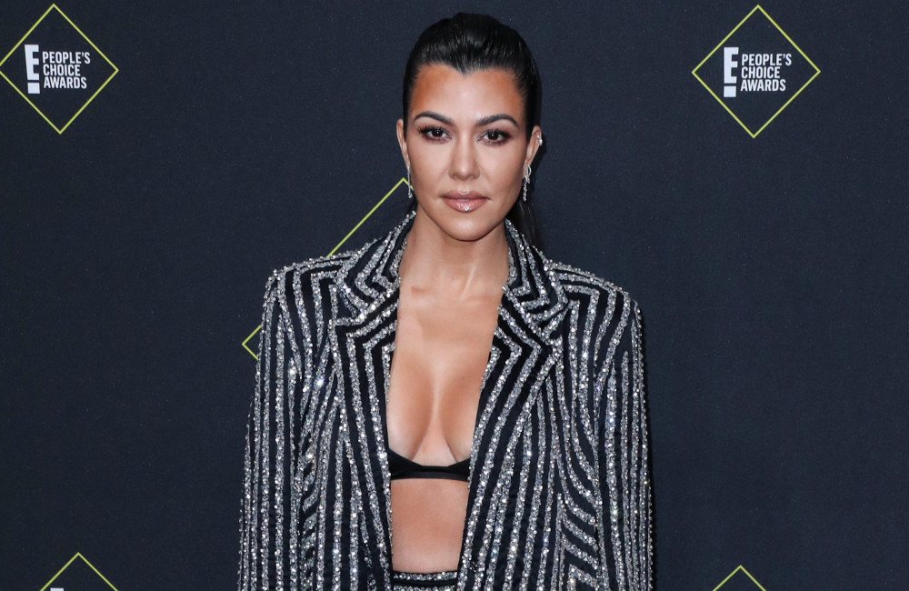Kourtney Kardashian at Peoples Choice Awards Nov 2019 - Avalon