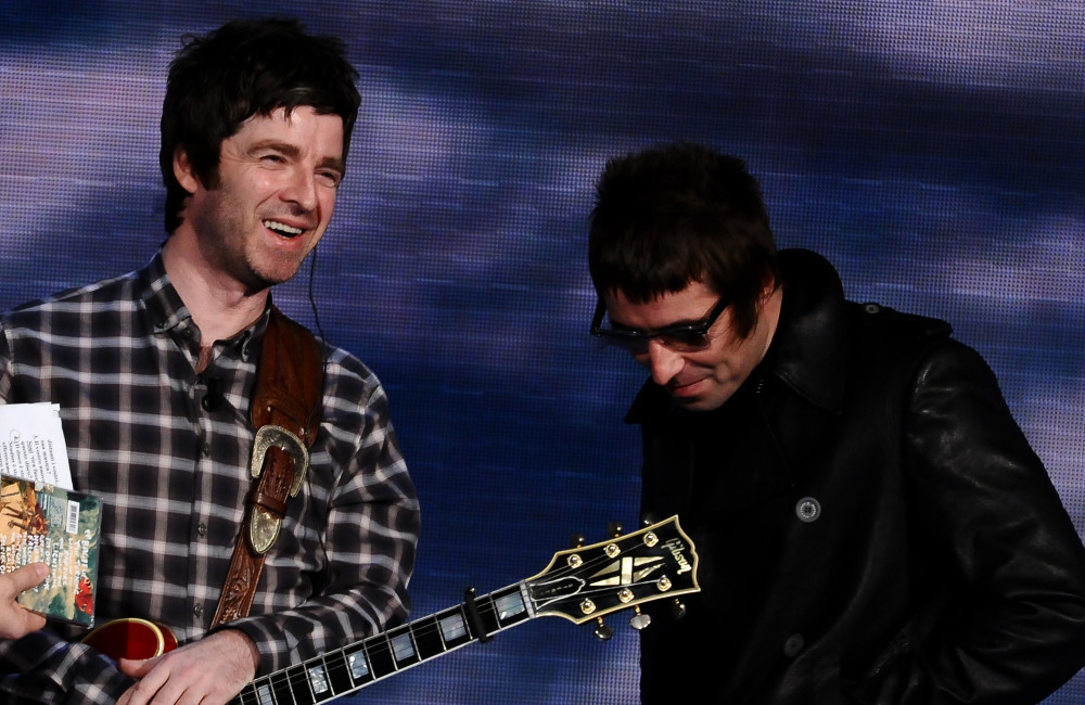 Liam and Noel Gallagher Milan 2008 - Getty