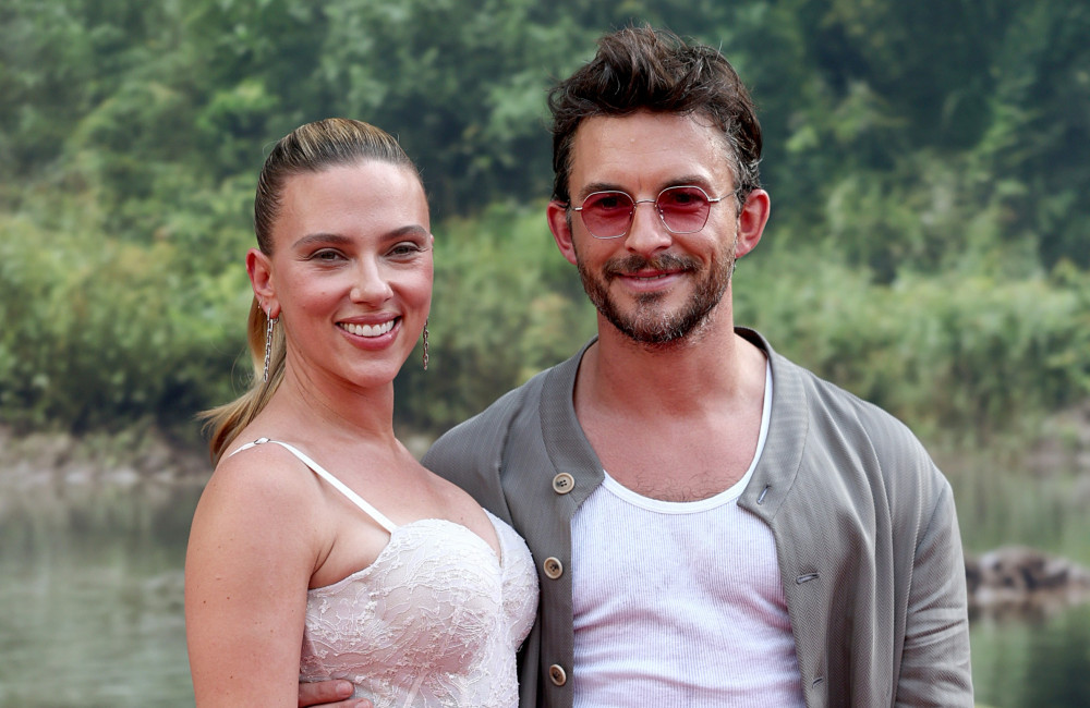 Scarlett Johansson and Jonathan Bailey attend the Jurassic World Rebirth NY Premiere - Getty