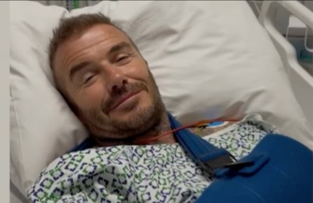 Sir David Beckham - Wrist Operation - June 2025 - Victoria Beckham Instagram