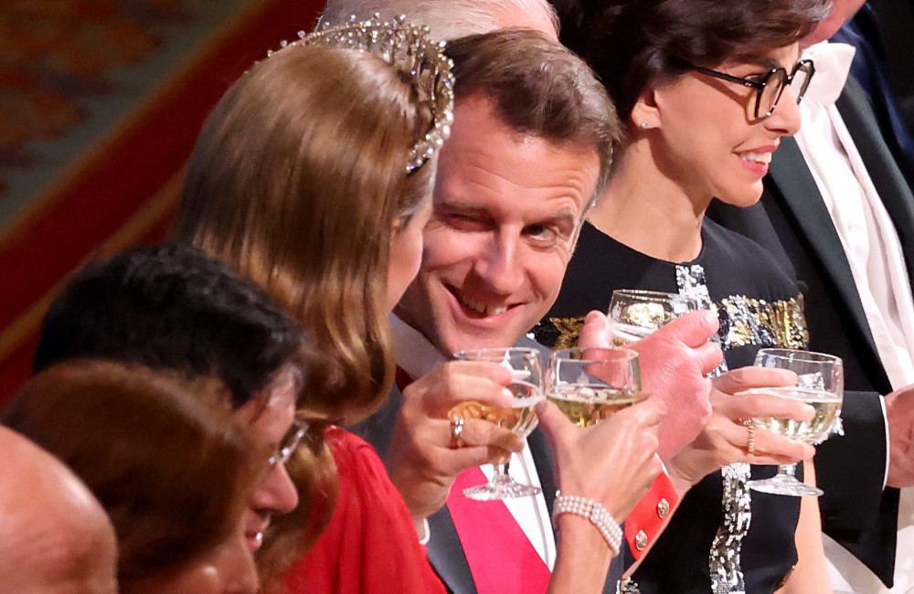President Emmanuel Macron - Catherine of Wales - Kate Middleton - JULY 2025 - Getty - State Banquet