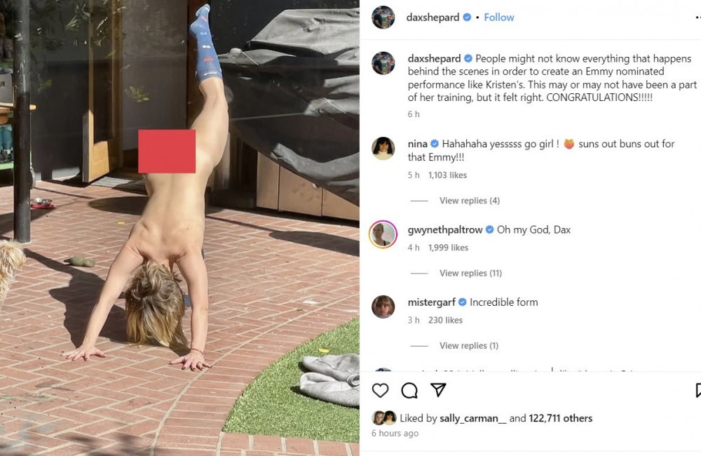 Kristen Bell - ONE USE - Dax Shepard post - Insta July 25