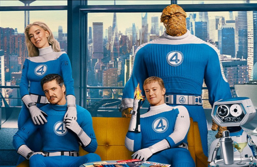Pedro Pascal in Fantastic Four Teaser Poster - Disney